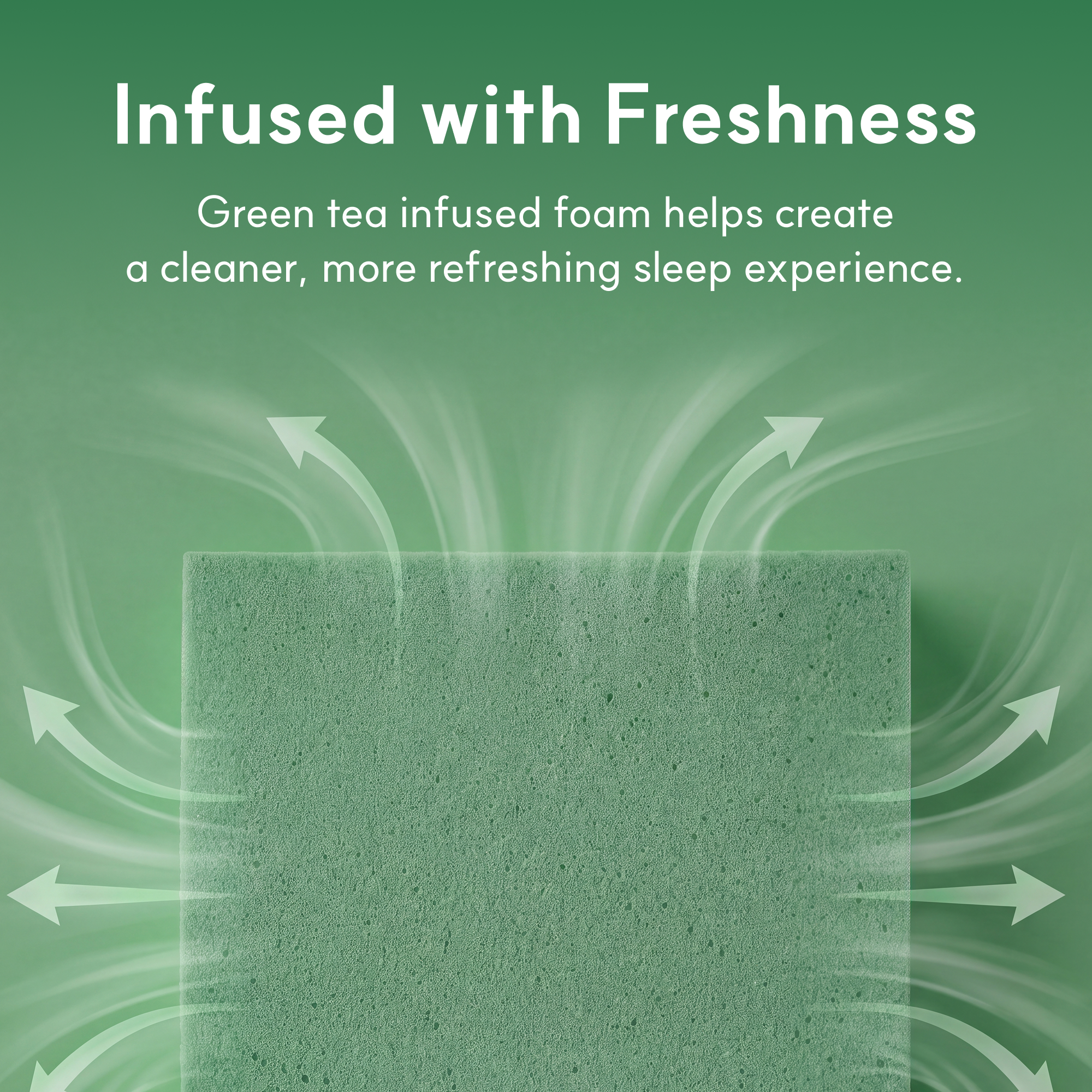 Element Green Tea Memory Foam Mattress