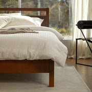 Signature Bed Frame with Headboard Cherry Color