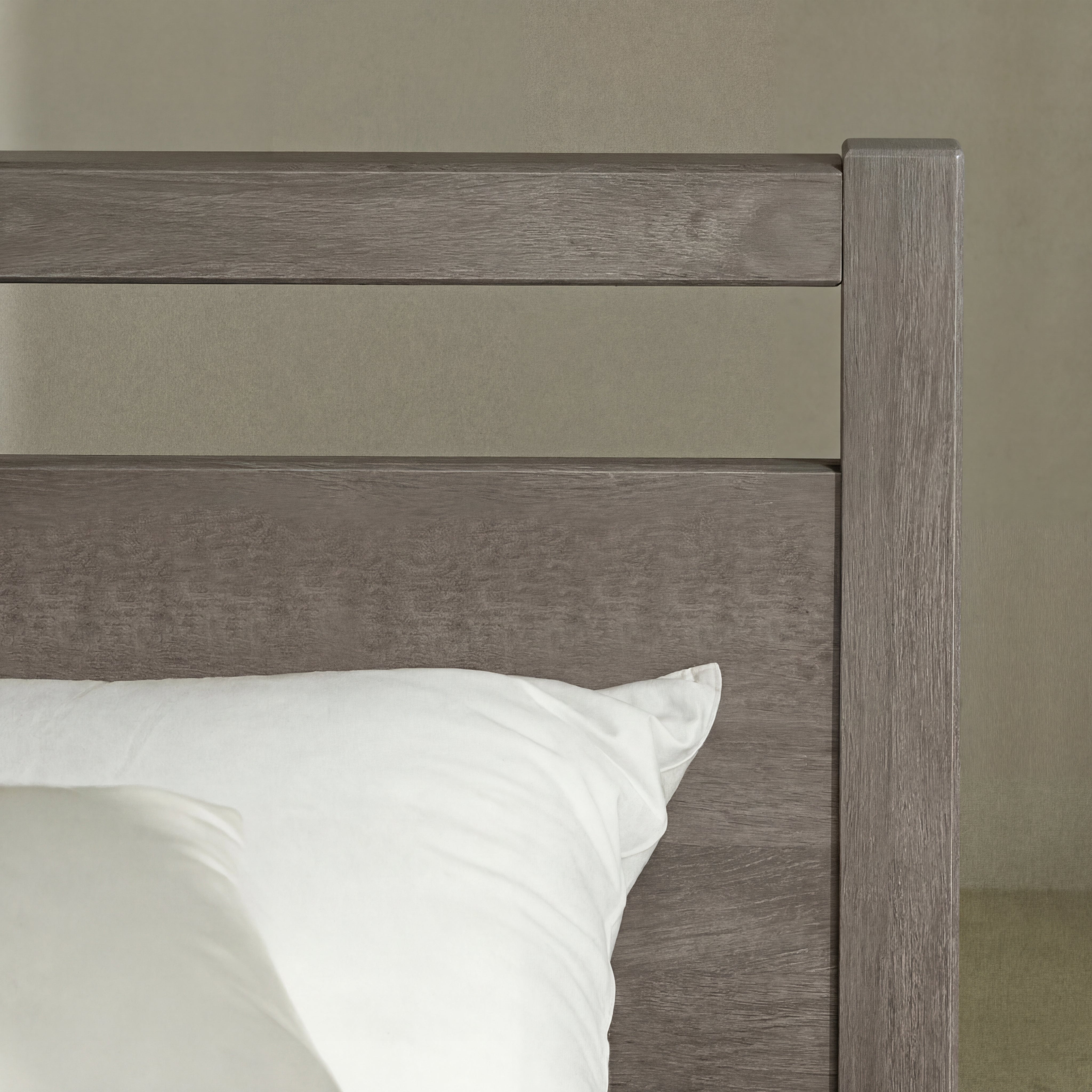 Signature Bed Frame with Headboard - Gray