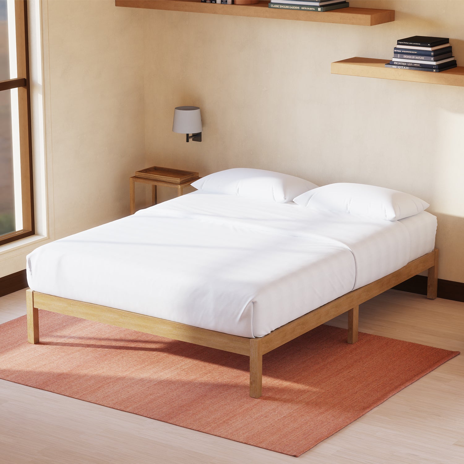 Classic Bed Frame Natural Color