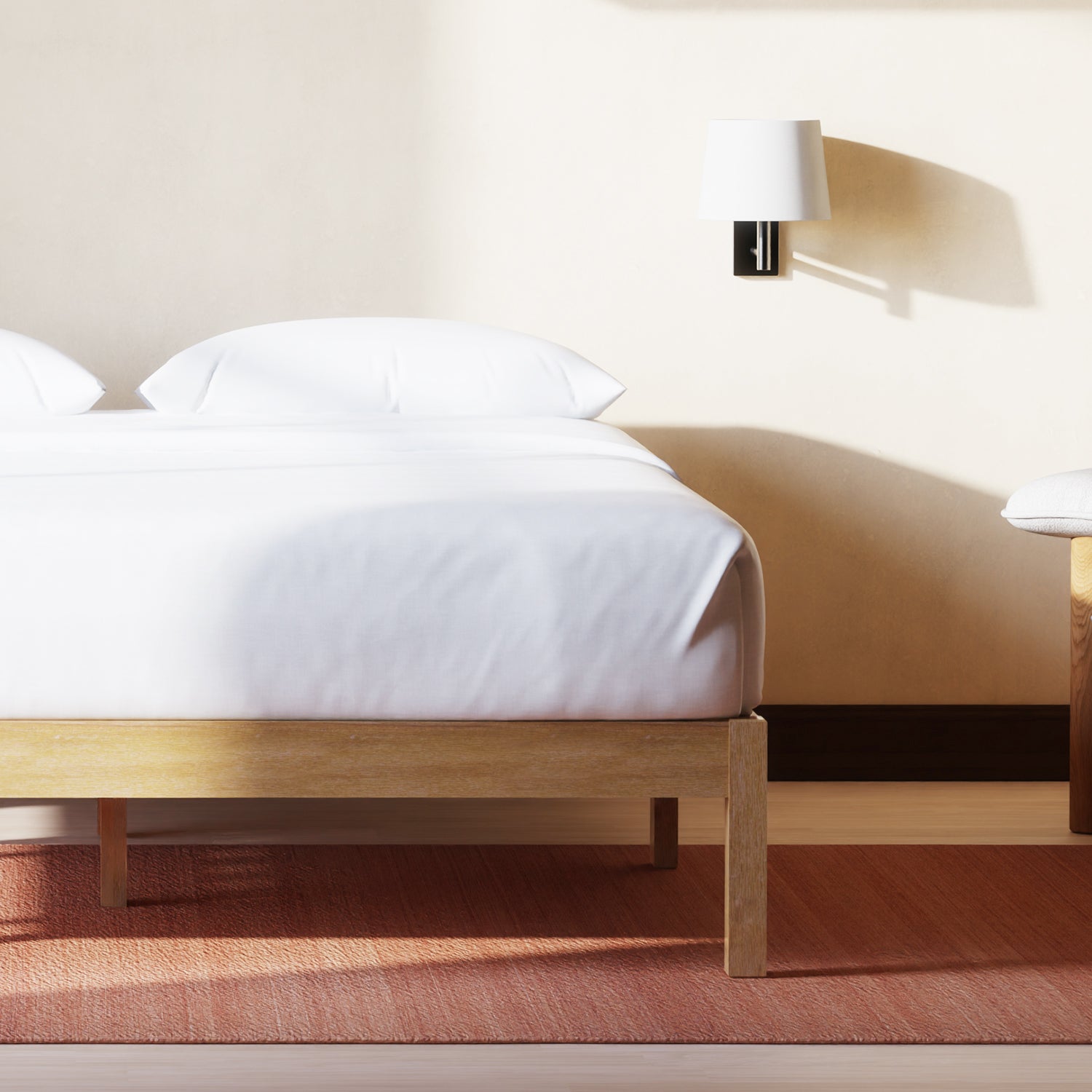 Classic Bed Frame Natural Color
